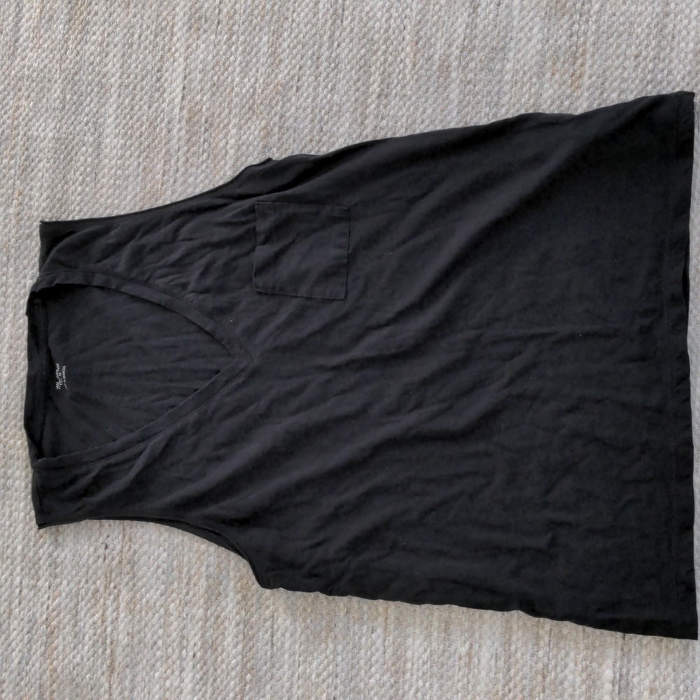 Madewell black tank